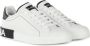 Dolce & Gabbana Leren lage sneakers met contrasterende inzetstukken White Heren - Thumbnail 4