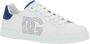 Dolce & Gabbana Portofino Light Sneakers in wit blauw leer White Heren - Thumbnail 2