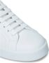 Dolce & Gabbana Witte Sneakers met Gouden Leeuwenpatch - Thumbnail 2