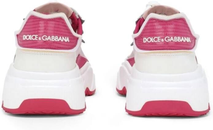 Dolce & Gabbana Witte Sneakers Multicolor Dames