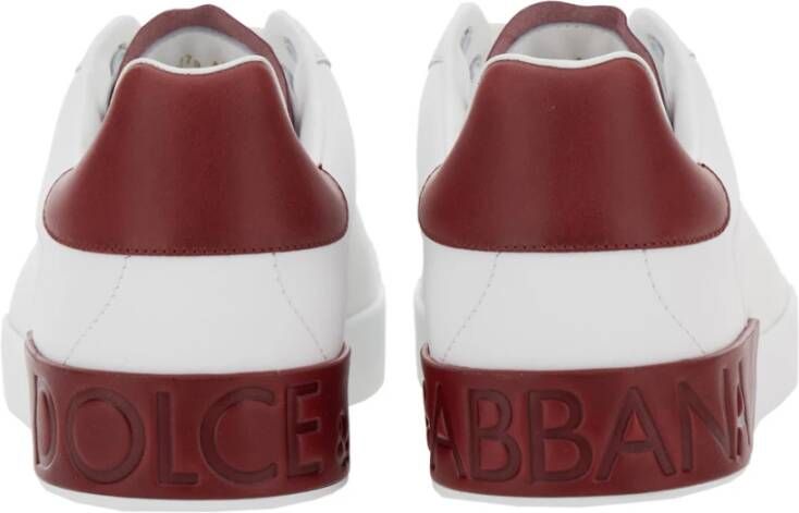 Dolce & Gabbana Witte Sneakers Portofino NEW