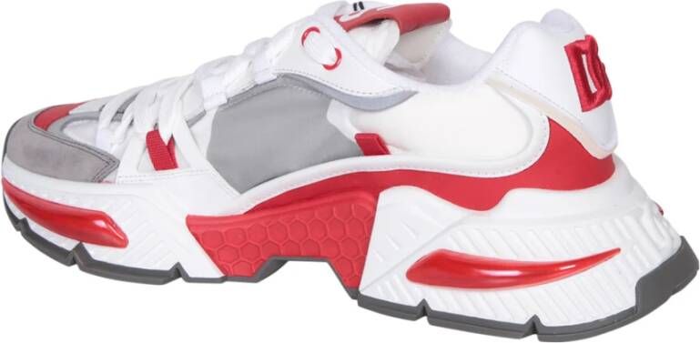 Dolce & Gabbana Witte Sneakers voor Heren Stijlvol Multicolor Heren