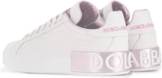 Dolce & Gabbana Witte Sneakers Upgrade Stijlvolle Vrouwen