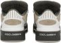Dolce & Gabbana Nieuwe Roma Sneakers in Taupe Leder Multicolor Heren - Thumbnail 6
