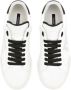 Dolce & Gabbana Witte Leren Sneakers met Geperforeerd Logo White Heren - Thumbnail 20