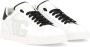 Dolce & Gabbana Witte Leren Sneakers met Geperforeerd Logo White Heren - Thumbnail 22