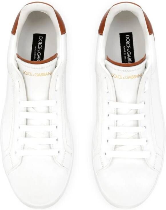 Dolce & Gabbana Witte Sneakers voor Mannen Aw25
