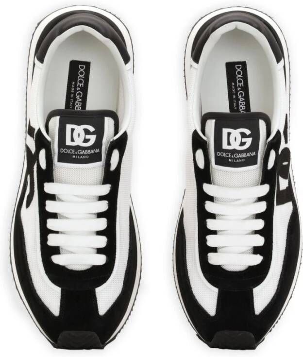 Dolce & Gabbana Witte Sneakers voor Mannen Aw25