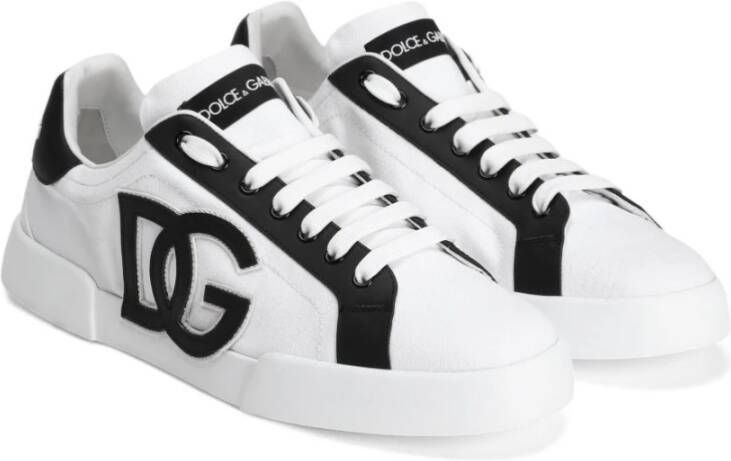 Dolce & Gabbana Witte Sneakers voor Mannen en Vrouwen