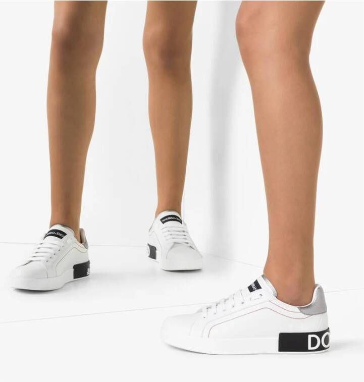Dolce & Gabbana Witte Sneakers voor Vrouwen White Dames