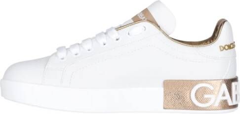 Dolce & Gabbana Witte Sneakers White Dames