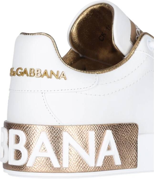Dolce & Gabbana Witte Sneakers White Dames