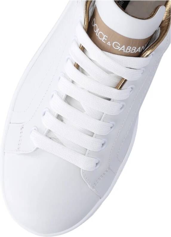 Dolce & Gabbana Witte Sneakers White Dames