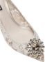 Dolce & Gabbana Witte Taormina Pumps met Kristallen Beige Dames - Thumbnail 8