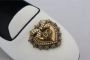 Dolce & Gabbana Nieuwe Loafers met Gouden Devotion Hart Detail White Dames - Thumbnail 9