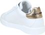 Dolce & Gabbana Wit Goud Portofino Leren Sneakers White Heren - Thumbnail 4
