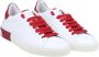 Dolce & Gabbana Witte Rode Lage Sneakers voor Heren White Heren - Thumbnail 2