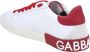 Dolce & Gabbana Witte Rode Lage Sneakers voor Heren White Heren - Thumbnail 4