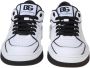 Dolce & Gabbana Zwart Wit Nappa Sneakers Vetersluiting White Heren - Thumbnail 3