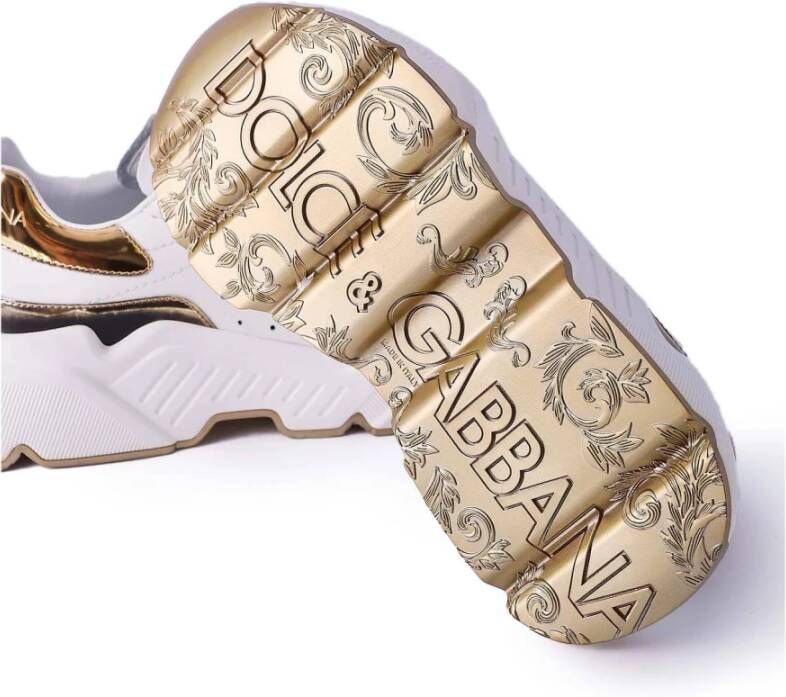 Dolce & Gabbana Stijlvolle Women's DayMaster Sneakers White Dames
