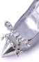 Dolce & Gabbana Women Strass Heeled Sling Back Shoe Gray Dames - Thumbnail 4