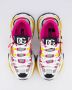 Dolce & Gabbana Womens Air Master Sneaker Roze Geel Multicolor Dames - Thumbnail 5