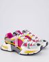 Dolce & Gabbana Womens Air Master Sneaker Roze Geel Multicolor Dames - Thumbnail 6