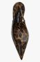 Dolce & Gabbana Luipaardprint Slingback Pumps Bruin Multicolor Dames - Thumbnail 9