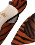 Dolce & Gabbana Zebra Print Leren Slingback Sandalen Multicolor Dames - Thumbnail 7