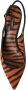 Dolce & Gabbana Zebra Print Leren Slingback Sandalen Multicolor Dames - Thumbnail 8