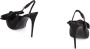 Dolce & Gabbana Zijden slingback pumps met strikdetail Black Dames - Thumbnail 9