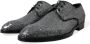 Dolce & Gabbana Zilveren Pailletten Veterschoenen Derby Gray Heren - Thumbnail 4