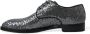 Dolce & Gabbana Zilveren Pailletten Veterschoenen Derby Gray Heren - Thumbnail 6