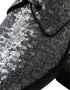 Dolce & Gabbana Zilveren Pailletten Veterschoenen Derby Gray Heren - Thumbnail 9