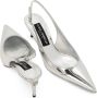 Dolce & Gabbana Zilveren Ballerina's Ss25 Gray Dames - Thumbnail 4