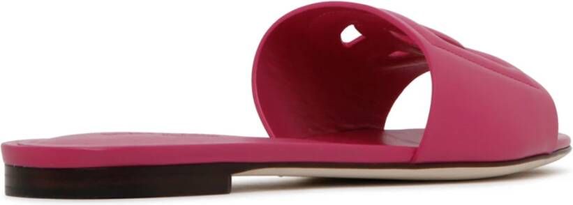 Dolce & Gabbana Zomerse Sliders in Vivaci Glicine Purple Dames