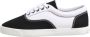 Dolce & Gabbana Zwart & Wit Canvas Sneakers - Thumbnail 2