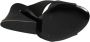 Dolce & Gabbana Zwart Logo Keira Satin Slides Schoenen - Thumbnail 2