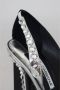Dolce & Gabbana Zwart Zilver Kristal Dubbel Ontwerp Hoge Hakken Schoenen Multicolor Dames - Thumbnail 15