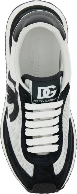 Dolce & Gabbana Zwarte Aria Sneakers Black Dames