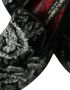 Dolce & Gabbana Zwarte Bloemen Loafers Fluweel Leer Multicolor Heren - Thumbnail 13