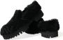 Dolce & Gabbana Zwarte Bont Leren Loafers Jurkschoenen Black Heren - Thumbnail 43