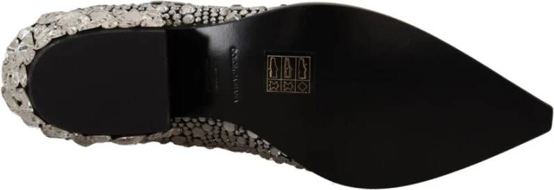 Dolce & Gabbana Zwarte Cowgirl Styled Laarzen met Logo Details Black Dames