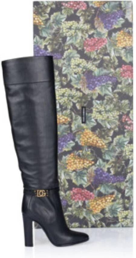 Dolce & Gabbana Zwarte Dameslaarzen & Enkellaarsjes