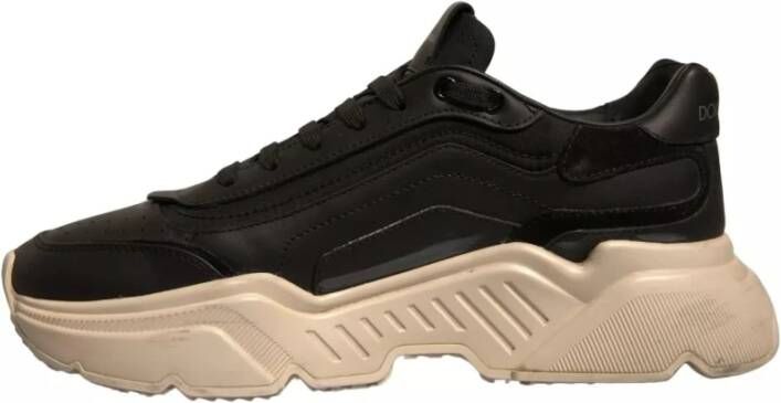 Dolce & Gabbana Zwarte Daymaster Lage Sneakers