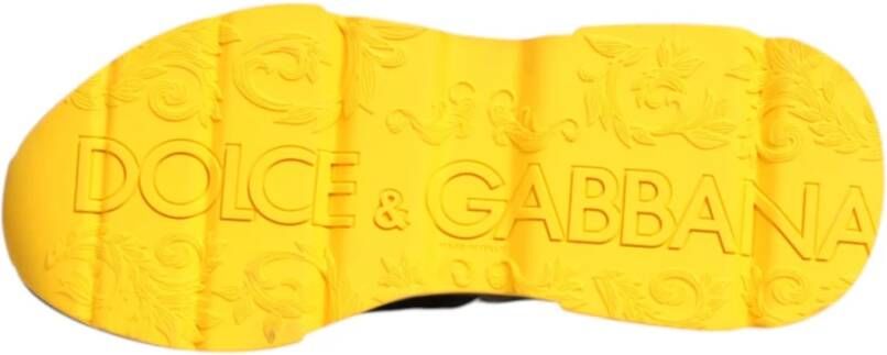 Dolce & Gabbana Zwarte Daymaster Lage Top Sneakers