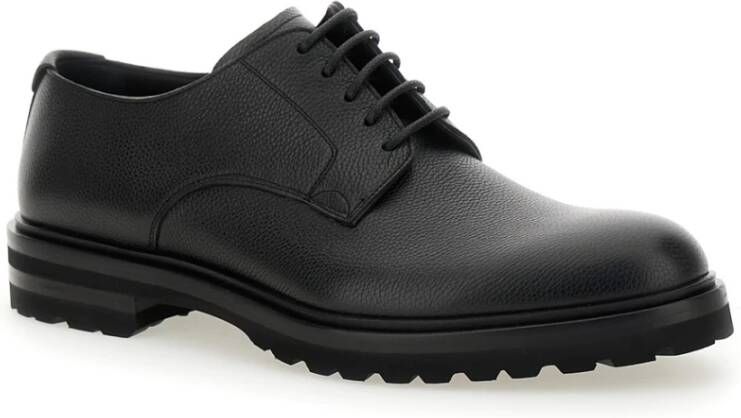 Dolce & Gabbana Zwarte Derby Veterschoenen Black Heren