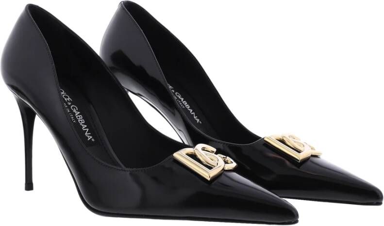 Dolce & Gabbana Zwarte DNA Pumps Stijlvol en Comfortabel Black Dames