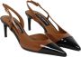 Dolce&Gabbana Pumps & high heels Patent Leather Slingbacks in bruin - Thumbnail 2
