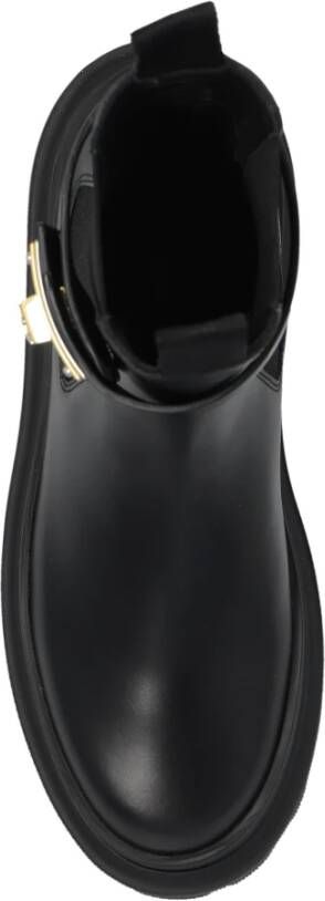Dolce & Gabbana Zwarte enkellaarsjes